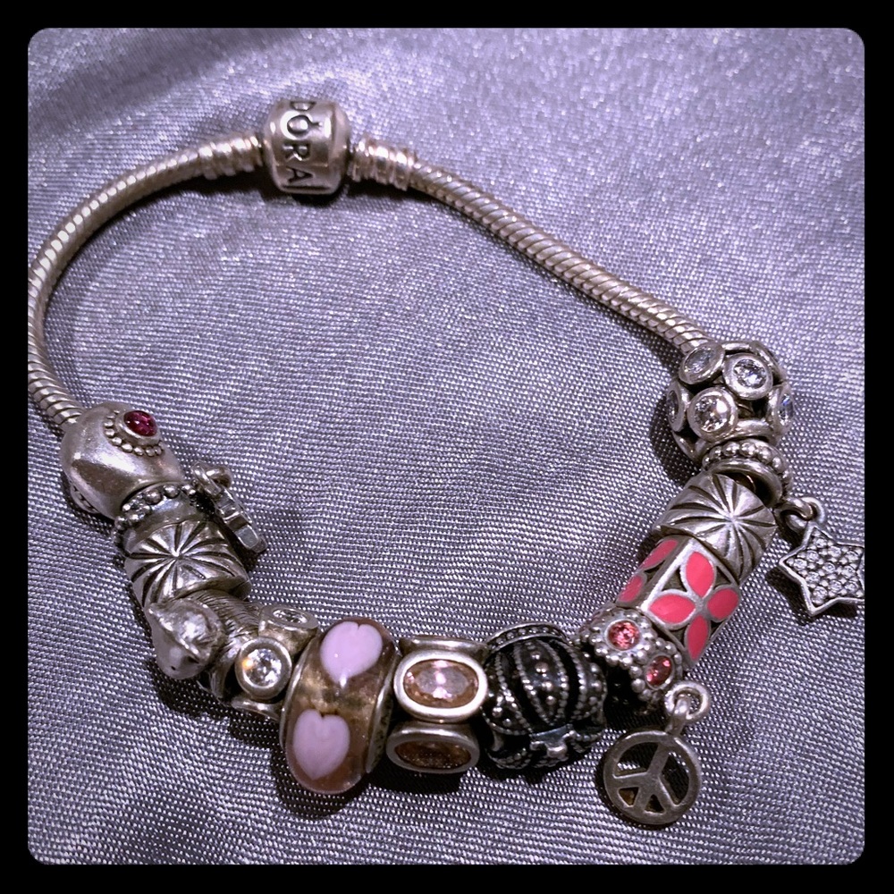 Authentic pandora bracelet